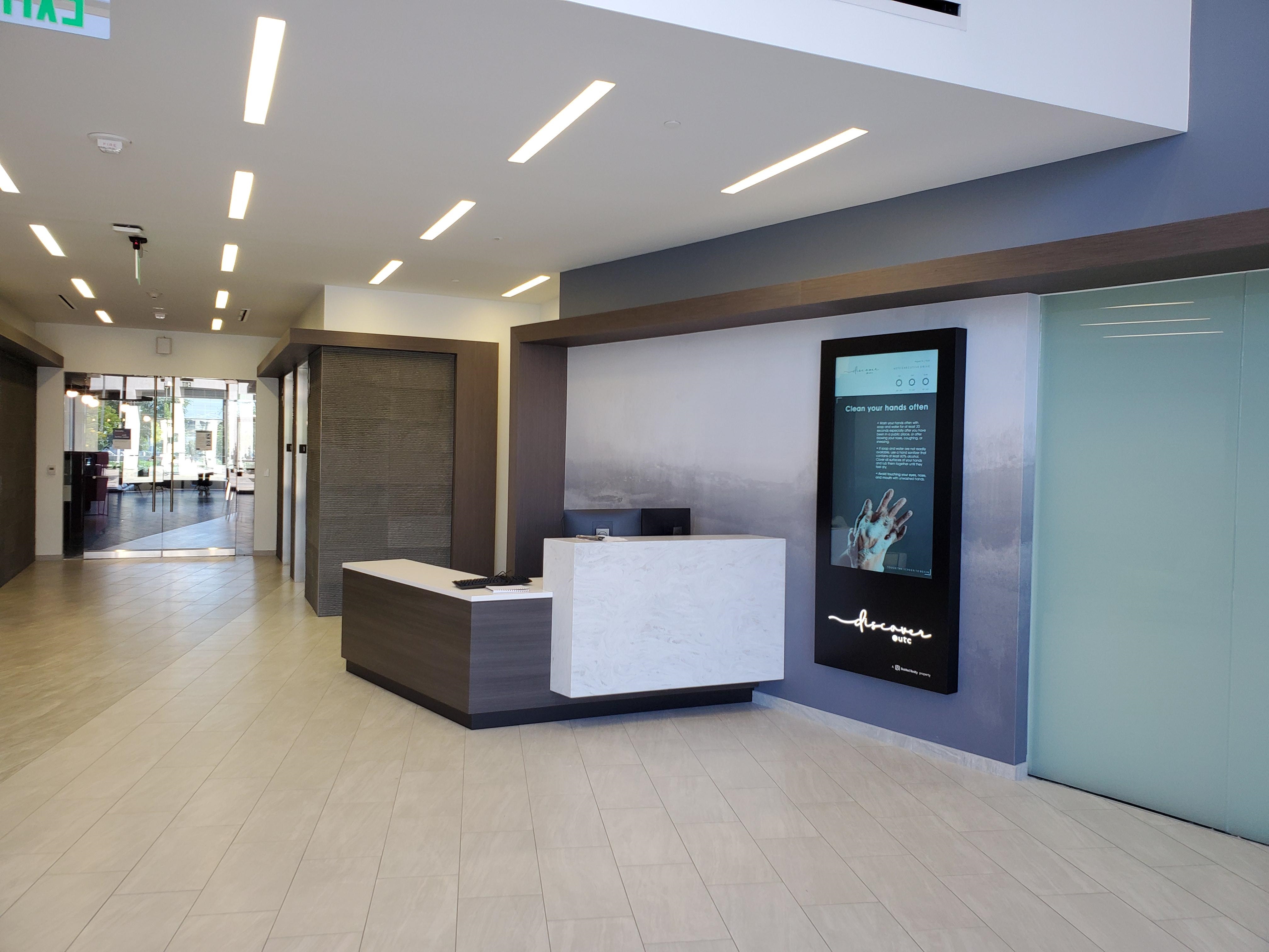 digital signage for corporate communications