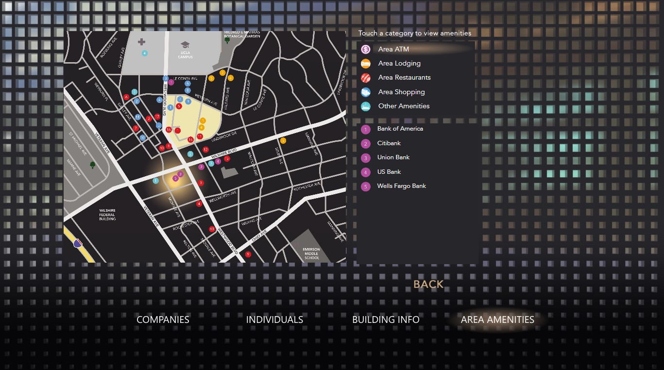 digital wayfinding map