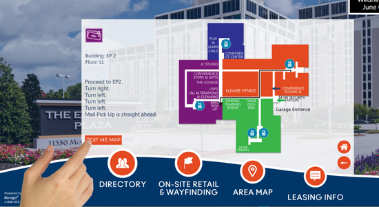 digital signage for wayfinding