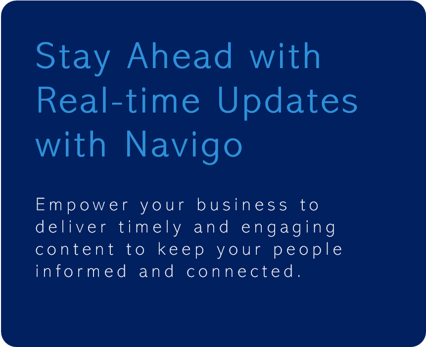 Navigo Real Time Updates