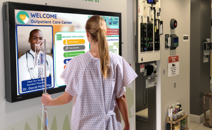 Navigo Digital Signage Systems for Hospitals
